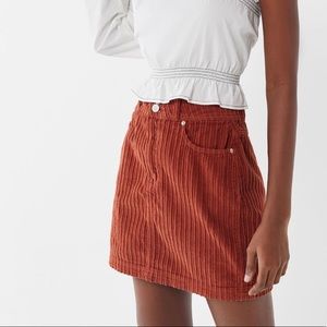 Urban Outfitters New York Minute Corduroy Skirt